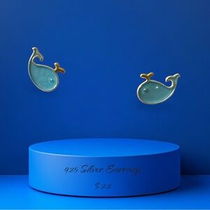 Luxury‎  925 Silver Earrings